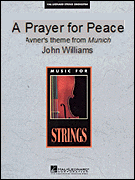 A Prayer for Peace Orchestra sheet music cover